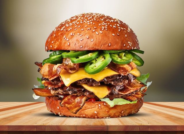 Spicy Jalapeno Smash Burger