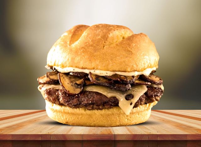Truffle Mushroom Smash Burger