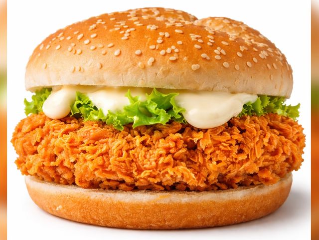 CRISPY CHICKEN BURGER